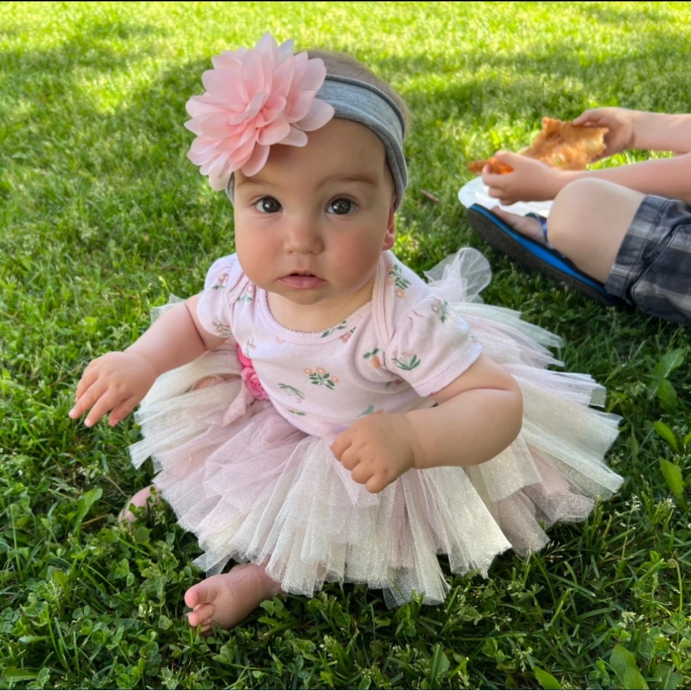 Toby and Me infant two tone sparkle tutu